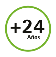 Más de 24 años